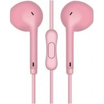Ροζ Freestyle Earphones Mini Jack + Μικρόφωνο (FH770P)