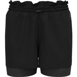 Odlo 2-in-1 Essential Γυναικείο Σορτς Υφασμάτινο Ψηλόμεσο Μαύρο 323441-15000