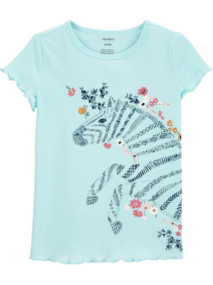 Carter's Παιδικό T-Shirt Κοντομάνικο Βεραμάν 2O933510