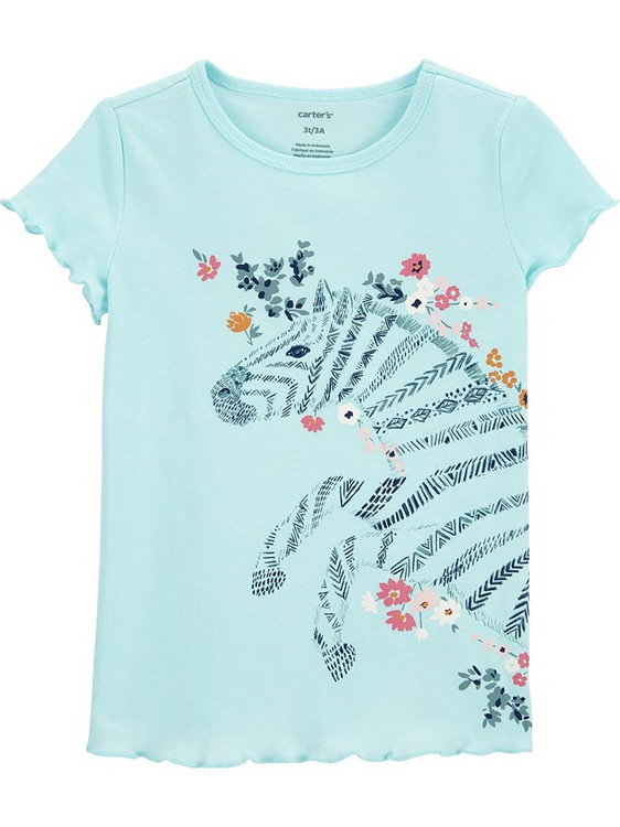 Carter's Παιδικό T-Shirt Κοντομάνικο Βεραμάν 2O933510