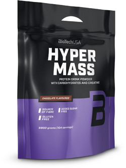 Biotech USA Hyper Mass Chocolate Πρωτεΐνη Ορού Γάλακτος Όγκου 6.8kg