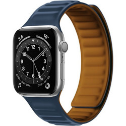 Hurtel Magnetic Λουράκι Σιλικόνης Blue (Apple Watch 38 / 40mm)