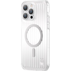 Kingxbar PQY Go Out MagSafe Back Cover Silver (iPhone 14 Plus)