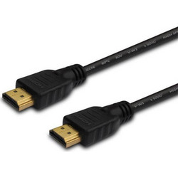 SAVIO Καλώδιο HDMI 1.4 HDMI Male to HDMI Male 1m Black
