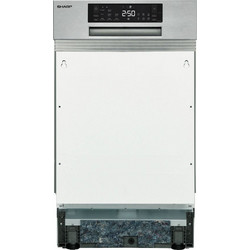 Sharp QW-NS23S47EI Εντοιχιζόμενο Πλυντήριο Πιάτων για 10 Σερβίτσια 45cm