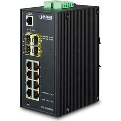 Planet IGS-12040MT Managed L2 Switch με 8 Θύρες Ethernet 1Gbps και 4 SFP Θύρες