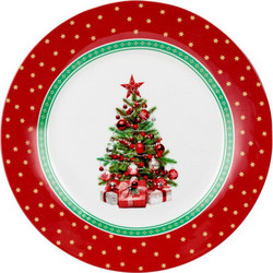 Σετ Χριστουγεννιάτικα Στολίδια Σταλακτίτες Καφέ/Μπρονζέ Ματ Γυαλιστεροί Glitter 8 cm - 18 τμχ