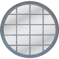 Arezzo Καθρεπτης Ξυλινος 110X4 3X110Ycm Γκρι c439834