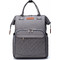 LeQueen Capitone Τσάντα Αλλαξιέρα Πλάτης Capitone Grey B-563