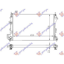 Ψυγειο 1.6-18I 16V (65x40,5)Z16XE-Z18XE Saab 9.3 02-07 - 701106300