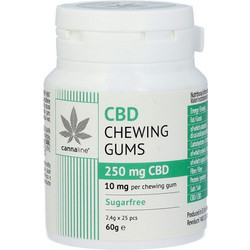 cannaline Τσίχλες CBD 250mg - 25 pcs