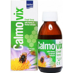 InterMed Calmovix Φυτικό Σιρόπι για Ξηρό Βήχα Ερεθισμένο Λαιμό και Πονόλαιμο 125ml