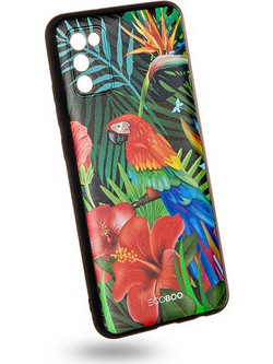 EGOBOO Back Cover Θήκη για Samsung A02s Jungle Parrot