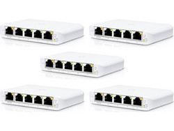Ubiquiti USW-Flex Mini 5 Managed L2 Switch με 5 Θύρες Ethernet 1Gbps