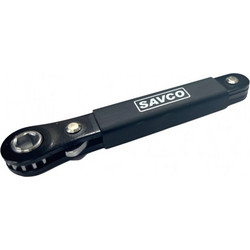 SAVCO 1/4" MRH-14 μίνι καστάνια εξάγωνης υποδοχής 100 χιλιοστών
