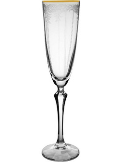 Crystalex Σετ Ποτήρια Ούζου Κρυστάλλινα Κολωνάτα Elisabeth 200ml 6τμχ CLX08890024