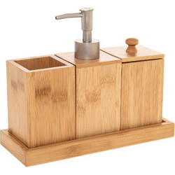 Σετ μπάνιου 4 τμχ bamboo 5Five 160913