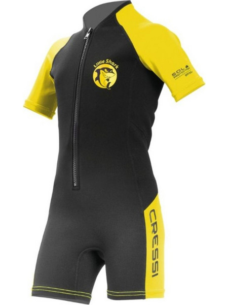 Cressi Little Shark 2mm Black/Yellow