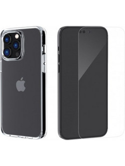 Rockrose 2.5D Premium Back Cover Transparent (iPhone 14 Plus)