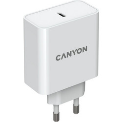 Canyon Φορτιστής με Θύρα USB-C 65W Power Delivery White CND-CHA01
