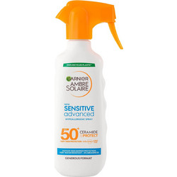 Garnier Ambre Solaire Sensitive Advanced Trigger Αντηλιακό Γαλάκτωμα Σώματος SPF50 270ml