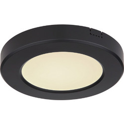 Φωτιστικό Κουζίνας Πλαφονιέρα Lasse LED 6W 400Lm Πλαστικό Μαύρο Λευκό