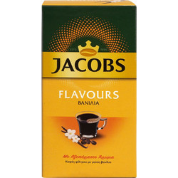 Jacobs Flavours Καφές Φίλτρου Αλεσμένος με Άρωμα Βανίλια 250gr