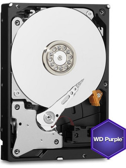 Western Digital Purple 4TB HDD Σκληρός Δίσκος 3.5" Sata 3 5400rpm με 64MB Cache