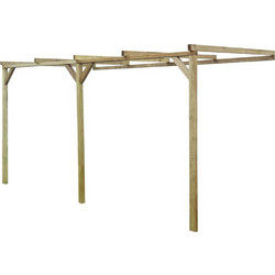 vidaXL Πέργκολα Στηριζόμενη 2 x 4 x 2,2 μ. Ξύλινη