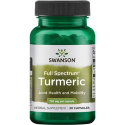 Swanson Turmeric 720mg 30 Κάψουλες