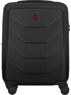 Wenger Prymo 612536 Βαλίτσα Καμπίνας 55x40x20cm με 4 Ρόδες Μαύρη
