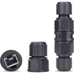 EW-RJ45 ΣΥΝΔΕΣΜΟΣ ΓΙΑ ΚΑΛΩΔΙΑ ΔΙΚΤΥΟΥ RJ45 - ΑΔΙΑΒΡΟΧΟΣ IP67
