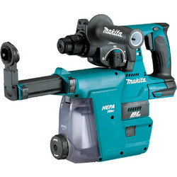 Makita DHR242ZJW Κρουστικό Περιστροφικό Κατεδαφιστικό Πιστολέτο Μπαταρίας 18V Solo με SDS Plus