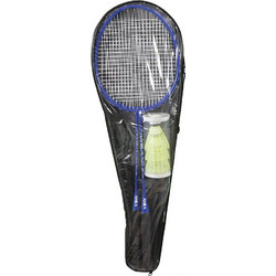 AMILA 605 ΣΕΤ ΡΑΚΕΤΩΝ BADMINTON ΜΕ ΠΟΛΥΧΡΩΜΑ ΦΤΕΡΑ