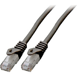 EFB Elektronik U/UTP Cat.6 Καλώδιο Δικτύου Ethernet 0.25m Black K8104SW.0.25