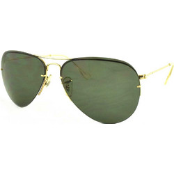 LAK 8401 GD Ανδρικά Γυαλιά Ηλίου Aviator Μεταλλικά Χρυσά με Πράσινο Καθρέπτη Φακό