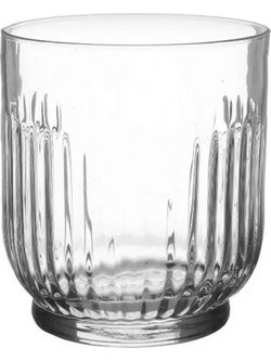 Inart Σετ Ποτήρια Ουίσκι Γυάλινα 330ml 6τμχ 6-60-591-0006