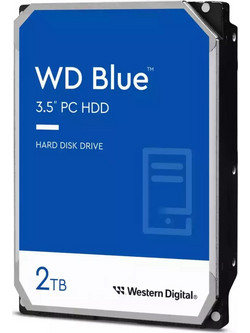Western Digital Blue 2TB HDD Σκληρός Δίσκος 3.5" Sata 3 5400rpm με 256MB Cache WD20EARZ
