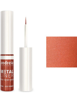 Andreia 04 Fire Opal Metal Liquid Πινέλο Eyeliner 3.5ml
