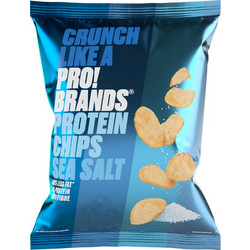 Pro!Brands Πρωτεϊνικά Chips με Θαλασσινό Αλάτι 50gr