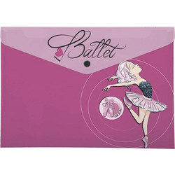 Φάκελος με κουμπί Α4 Ballerina 231192 Graffiti