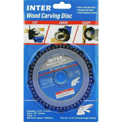 ΔΙΣΚΟΣ ΚΟΠΗΣ ΞΥΛΟΥ ΜΕ ΑΛΥΣΙΔΑ Φ115mm Inter (753153)