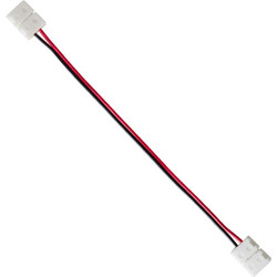 GLOBOSTAR(R) STRIPCON 70728 Ταχυσύνδεσμος για Μονόχρωμη Ταινία LED 8mm σε 8mm Σύνδεσμο IP20 - Λευκό - Μ16 x Π1.2 x Υ0.3cm 70731