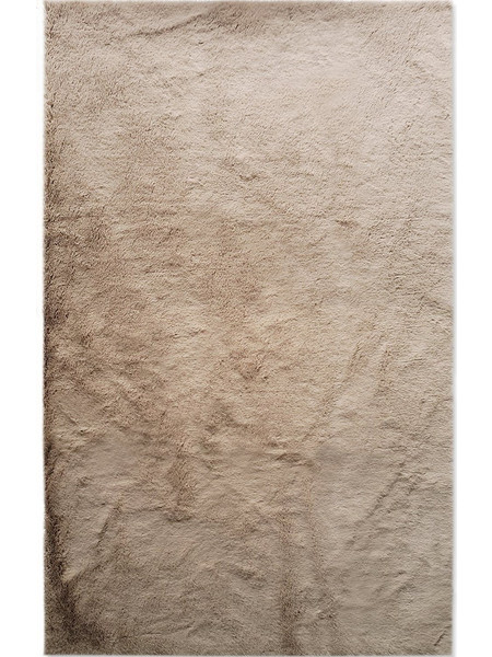 New Plan Puffy FC5 Χαλί Ορθογώνιο Sheepskin Γούνινο 100x160cm Taupe