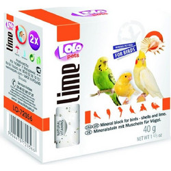 Lolo Pets Πέτρα Ασβεστίου Πουλιών με Κοχύλι 40gr
