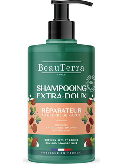 Beauterra Extra Doux Φυτικό Σαμπουάν 750ml