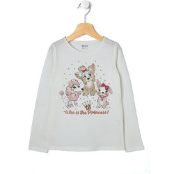 T-SHIRT JERSEY ΜΕ ΣΤΑΜΠΑ