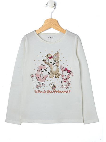 T-SHIRT JERSEY ΜΕ ΣΤΑΜΠΑ