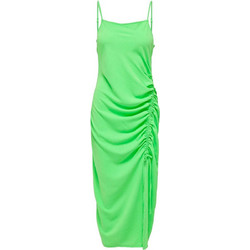 Only Mette Midi Καλοκαιρινό Φόρεμα για Γάμο / Βάπτιση Lime 15293493