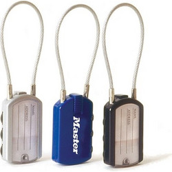 Master Lock - 4684EURD Λουκέτο Αποσκευών Συνδυασμού με Ταμπελάκι - 1 Τεμάχιο (468400112)